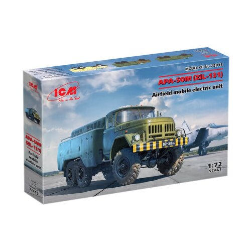 ICM Model Kit Military - APA-50M (ZiL-131) Airfield Mobile Electric Unit 1:72 ( 060917 ) Cene