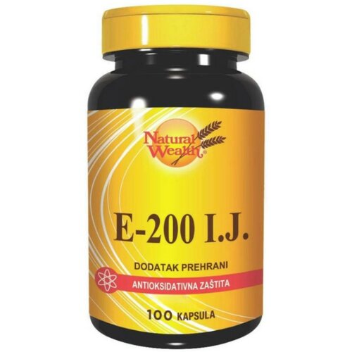 Natural Wealth Vitamin E-200IJ A100 Slike