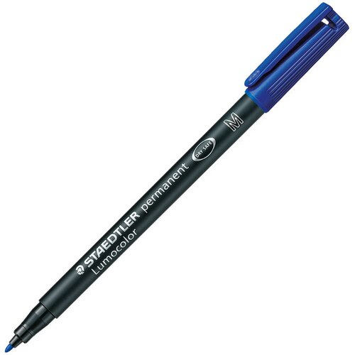 Marker permanentni 1mm lumocolor staedtler 317-3 plavi Cene