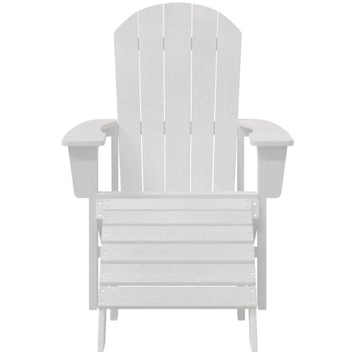  Vrtna stolica 2 pcs Bijelo 83 x 74 x 92 cm Polietilen Slike