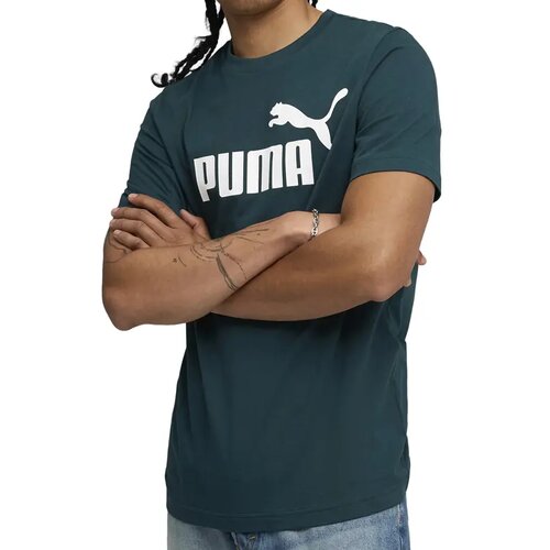 Puma Muška majica K.R. ESS No. 1 Logo Tee, Zelena Cene