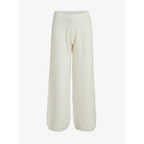 Vila White loose trousers Flinka - Women