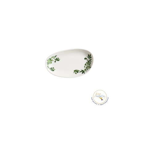  Lavis Green Vago oval 20x12cm Slike