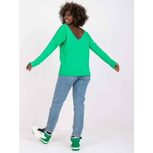 BASIC Feel Good Blouse-RV-BZ-5890.10-green Cene