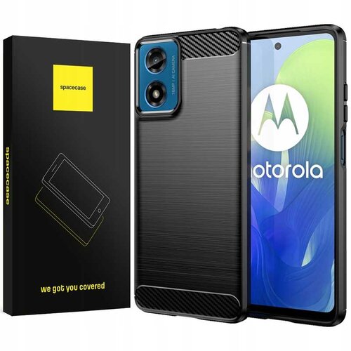 Spacecase CASE CARBON COVER ZA MOTOROLA G04 G04S G24 G24 POWER BLACK, (21967890) Cene