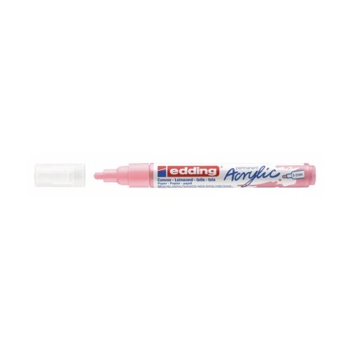  Akrilni marker E-5100 medium 2-3mm obli vrh Edding nežno roze 12MA51IA Cene