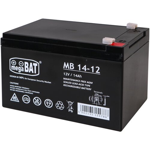  Vehicle parts battery 12V 14AH Slike