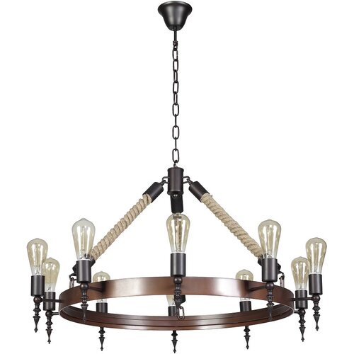 Ferotehna visilica knight coffee (60 w, d x &amp;scaron; x v: 700 x 700 x 1.170 mm, antikno smeđe, E27) Slike