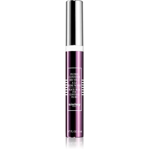 Sisley Black Rose Eye Contour Fluid pomlađujući serum za područje oko očiju protiv oticanja i tamnih krugova 14 ml