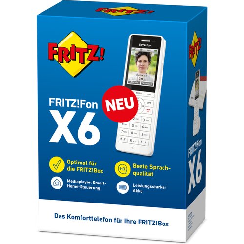 Avm FRITZ!Fon X6 wei&amp;szlig; Slike