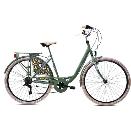 Capriolo Gradski bicikl Diana, 18"/28", Zeleni Cene