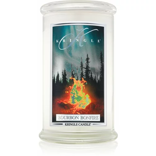 Kringle Candle Bourbon Bonfire mirisna svijeća 624 g