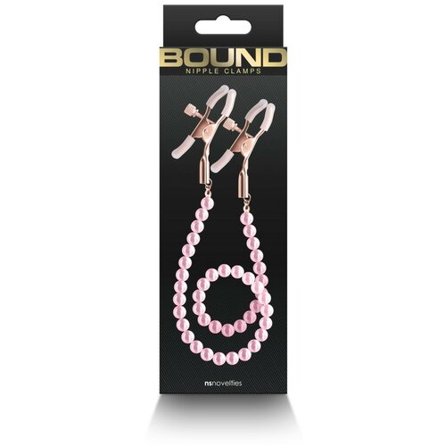 Bound - Nipple Clamps - DC1 - Pink NSTOYS1081 / 0766 Cene