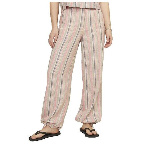 Jack & Jones Lahkotne hlače & Harem hlače Pantalon &agrave; rayures multicolores Večbarvna Cene
