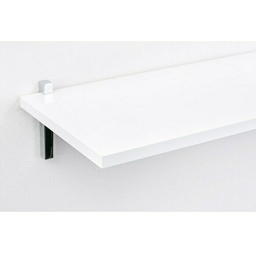 Format Polica Chany (D x &amp;Scaron; x V: 60 x 25 x 1,8 cm, Bijele boje) Slike