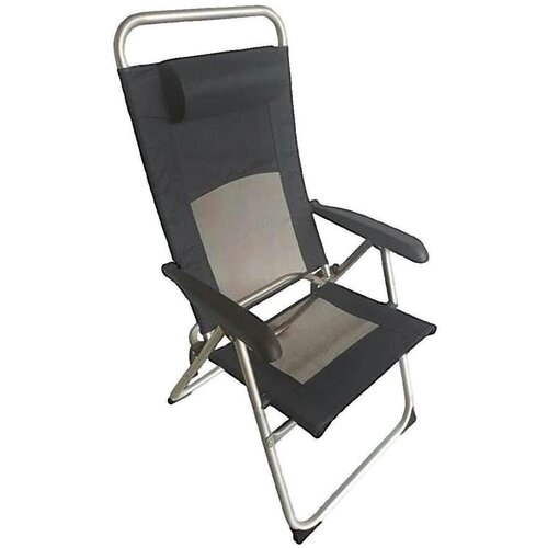 Aktive Zunanji stoli Chaise pliante dossier r&eacute;clinable gris Siva Cene