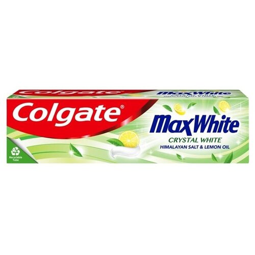 Colgate max white himalayan salt&lemon oil pasta za zube 75ml Cene