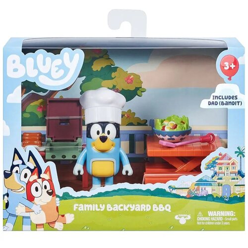 MOOSE ENTERPRISE Bluey: Vrtna BBQ zabava s figurico Bandit Cene