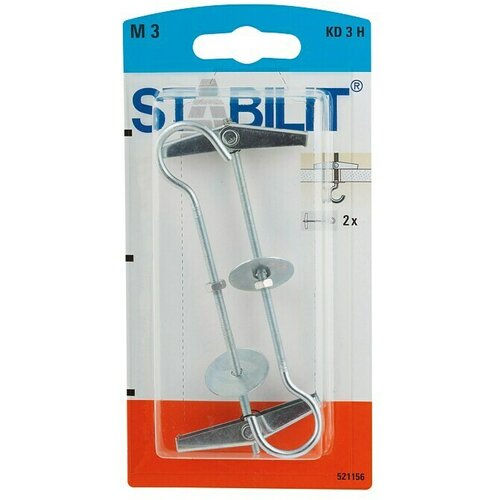 STABILIT Preklopne tiple KD3HK (Duljina tiple: 105 mm, 2 Kom., Promjer provrta: 12 mm) Slike