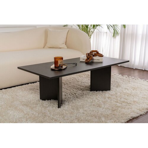 Nordure Klub sto Sabin, 119x40x60 cm, Crni Cijene