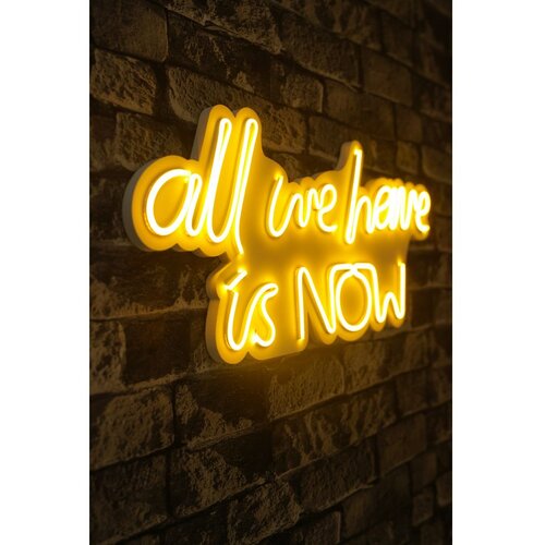 Wallity Zidna LED dekoracija All We Have is Now, 375 cm, IP67, 12V, Žuta Cene