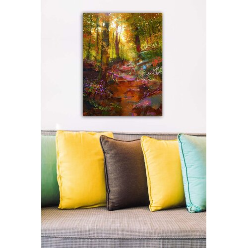 Wallity Slika na zidu na platnu 50x70cm Cijene