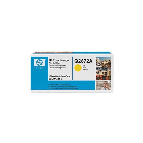  HP Q2672A rumen/yellow 309A - original Slike
