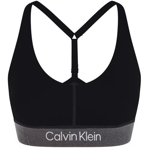 Calvin Klein Športni nederček črna / bela