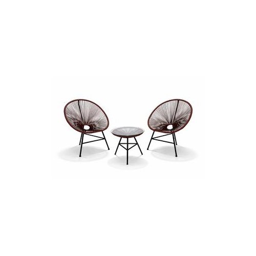  Ba&scaron;tenski set LOUNGE braon Cene
