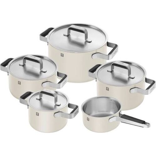 Zwilling Pure Kochgeschirrset 5-tlg. 18 /10 elfenbeinfarben Cijene
