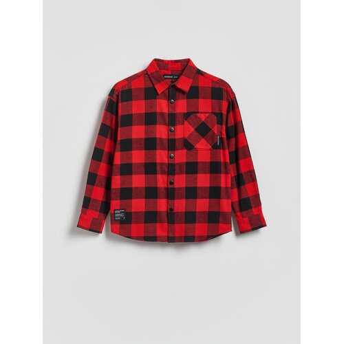 Reserved Bluza s vezenim uzorkom - crvena Cene