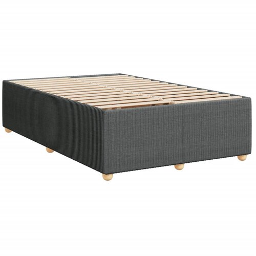 VidaXL Posteljni okvir temno siv 120x190 cm tkanina, (21306848) Slike