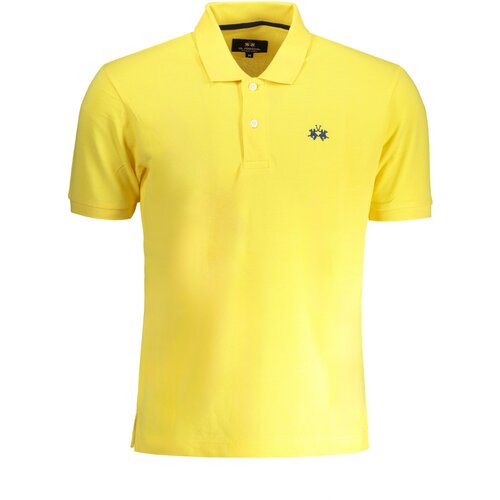 La Martina YELLOW MEN&#39;S SHORT SLEEVED POLO SHIRT Cijene