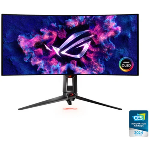 Asus OLED ukrivljen monitor PG34WCDM, 34 inch