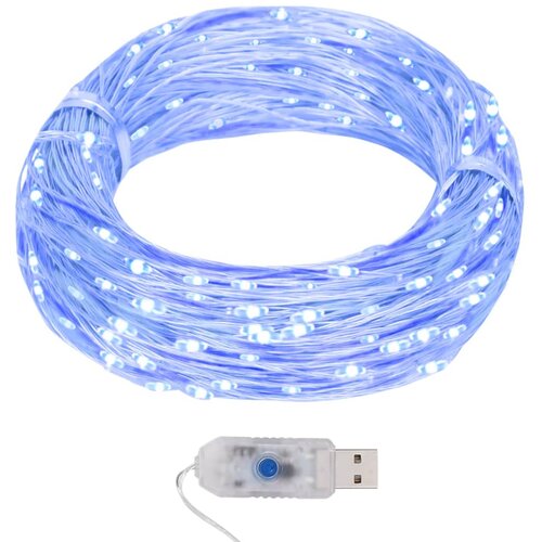  LED mikro rasvjetni lanac 40 m 400 LED plavi 8 funkcija Cijene