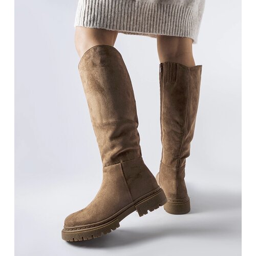 Gemre Brown flat insulated boots Millbrook Slike