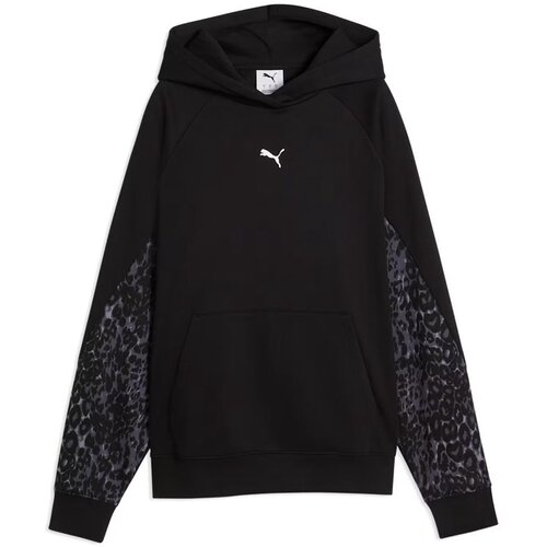 Puma Ženski duks Sport Animal Standard Hoodie FL, Crni Slike