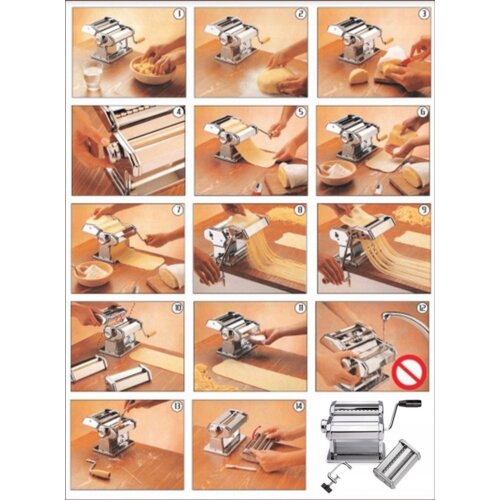 Floria Aparat za testenine, INOX - ZLN1129 Slike