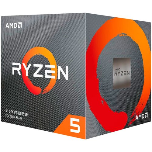 AMD CPU Desktop Ryzen 5 6C/12T 3600 (4.2GHz,36MB,65W,AM4) with Wraith Spire Cooler, box Slike
