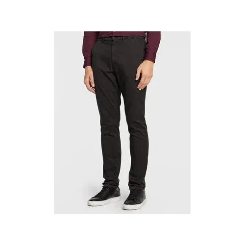 Calvin Klein Chino hlače K10K109914 Črna Slim Fit