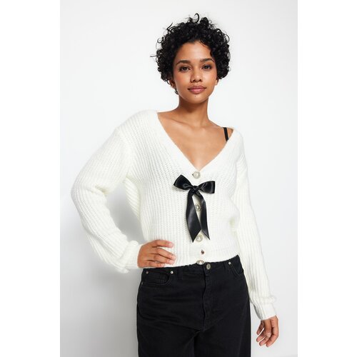 Trendyol Cardigan - Ecru - Regular fit Cijene