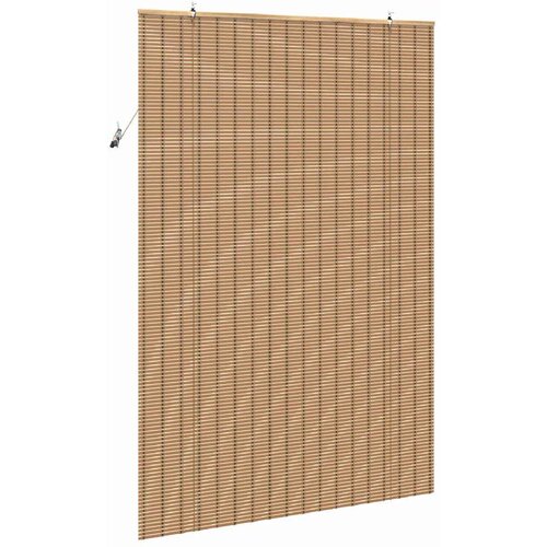 VidaXL Zastore i sjenila Svijetlosmeđa 140 x 220 cm Bambus Slike
