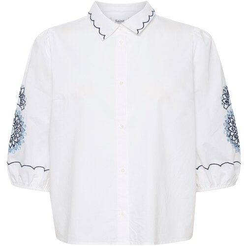 Saint Tropez Bluza &amp;#039;Lavya&amp;#039; modra / bela Slike