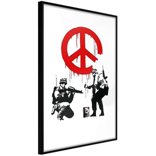  Poster - Banksy: CND Soldiers I 30x45 Slike