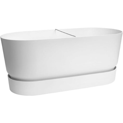 ELHO greenville terrace trough 80 cm wheels - Bela Slike
