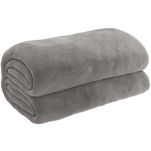VidaXL Obtežena odeja s prevleko siva 200x225 cm 9 kg blago, (20768768) Slike