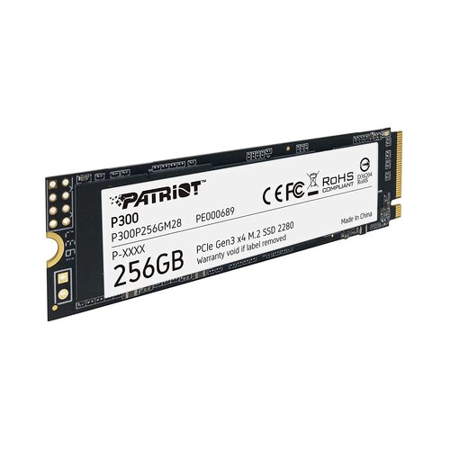 Patriot P300 256GB M.2 NVME SSD PCIE GEN 3 X4 Cene
