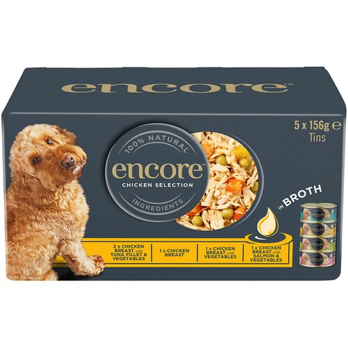 Encore Dose Mix u temeljcu 5 x 156 g - Izbor piletine (4 vrste) Cijene