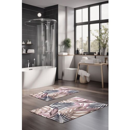  CT-5324 multicolor bathmat set (2 pieces) Cene