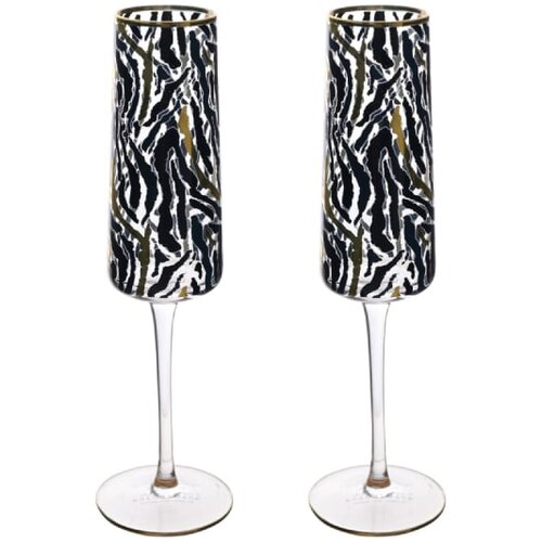 Widdop &amp;amp; Co. Frida Kahlo - Ča&amp;scaron;e set 2 - Champagne, Frida, Zebra Slike